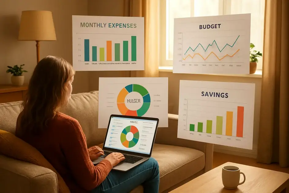 como controlar gastos mensais