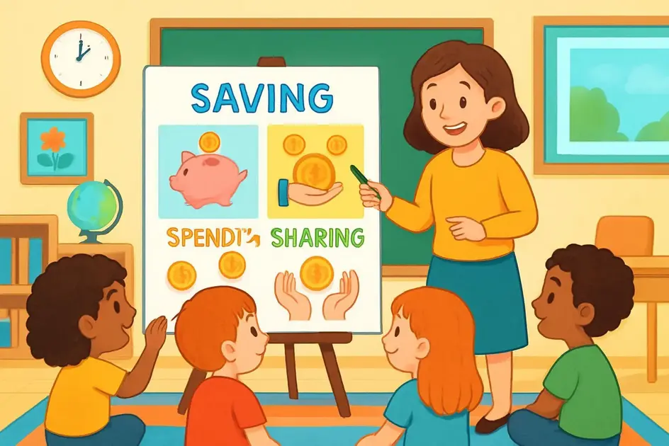 como ensinar financas para criancas