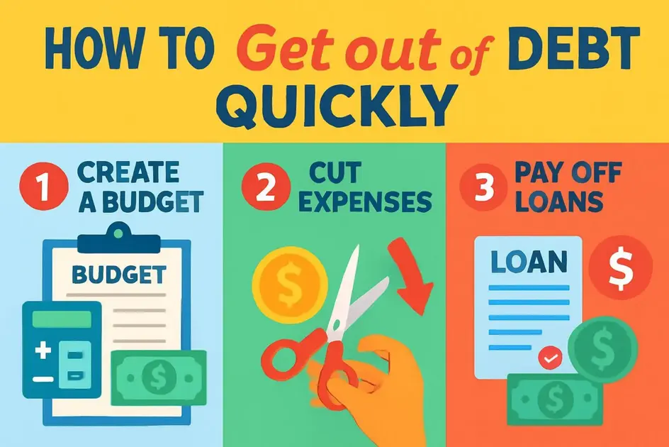 como sair das dividas rapidamente