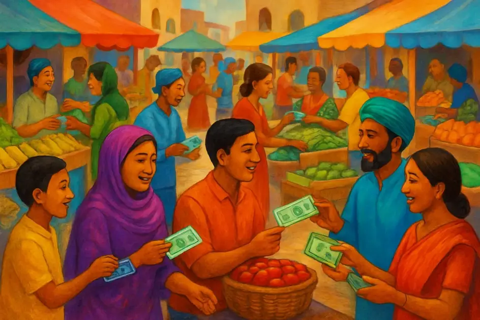 o papel do dinheiro na sociedade